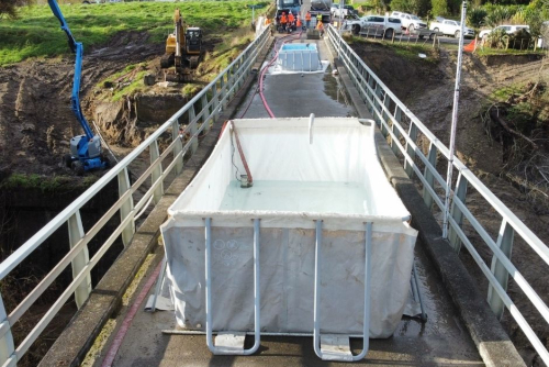 QRS wins construction award for ingenious Te Reinga Bridge work