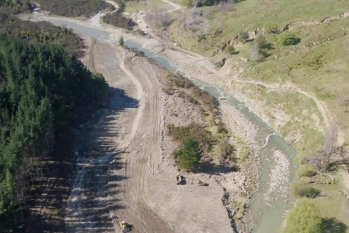 Nuhaka River realignment rectifies historic cyclone damage