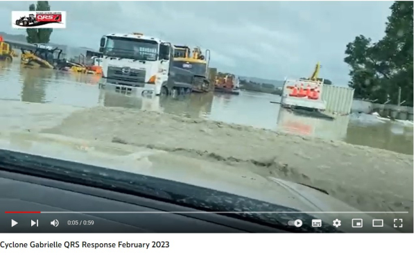 Cyclone Gabrielle QRS Response Video Snip